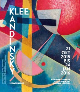 Ausstellungsplakat Klee und Kandinsky