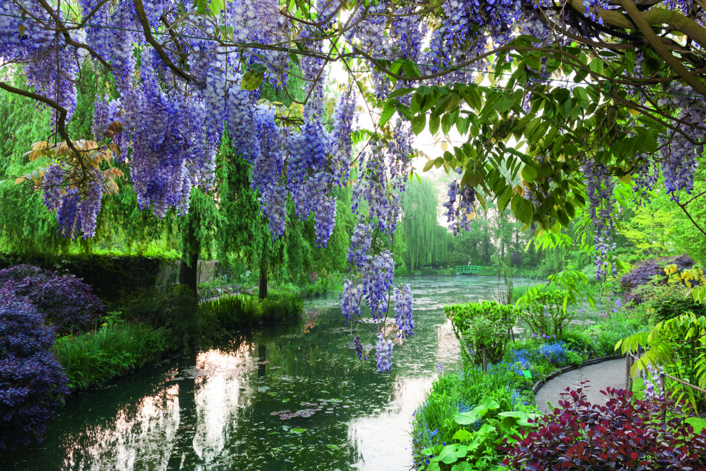 Claude Monets Garten in Giverny © Jean-Pierre Gilson, Hirmer Verlag