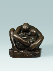 Käthe Kollwitz, Mutter mit zwei Kindern, Guss von 1984, Käthe Kollwitz Museum Köln