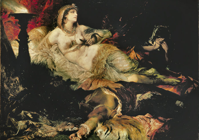 Hans Makart, Der Tod Kleopatras, 1875 © Hessen Kassel, Neue Galerie