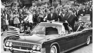 John F. Kennedy, Willy Brandt, Konrad Adenauer in Berlin, 26. Juni 1963 Foto: Ulrich Mack