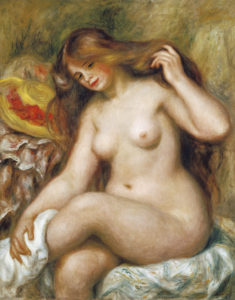 Pierre-Auguste Renoir, Badende mit blondem, offenen Haar, um 1903 © Belvedere, Wien