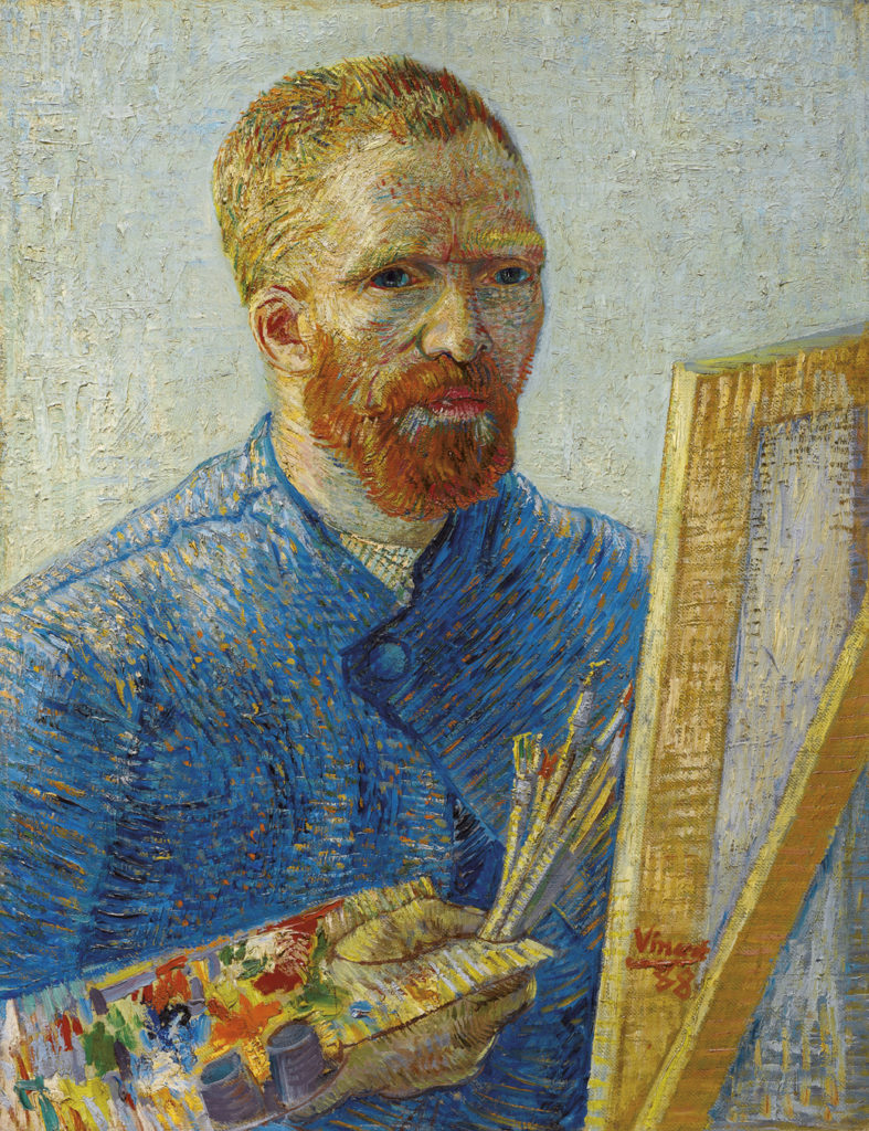 Vincent van Gogh, Selbstporträt als Maler, 1887