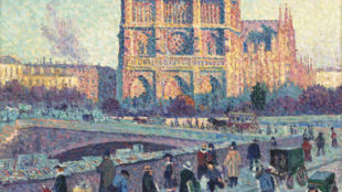 Maximilien Luce, Die Uferstraße von Saint-Michel und Notre-Dame, 1901, Musée d ́Orsay, Paris