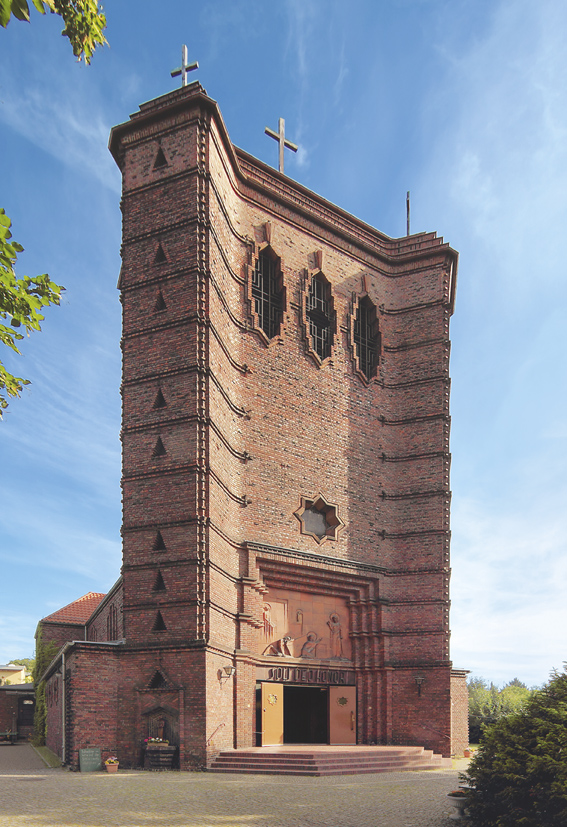 Maria-Magdalenen-Kirche in Berlin. Gebaut: 1929 - 30. Architekt: Felix Sturm Foto: Niels Lehmann