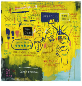 Jean-Michel Basquiat, Hollywood Africans, 1983 © The Estate of Jean-Michel Basquiat. Licensed by Actestar, New York