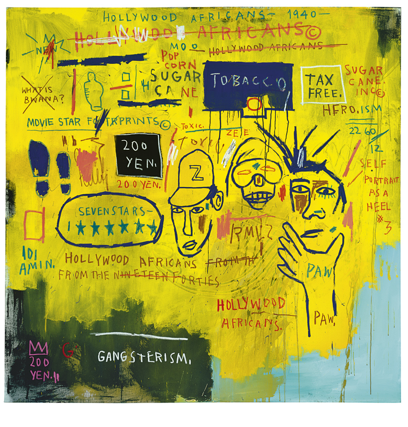 Basquiat Textseite rechts