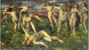 Lovis Corinth, Bacchanale, 1986