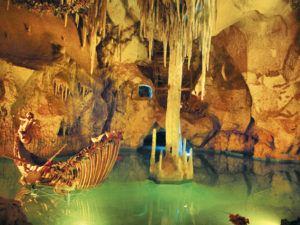 Venusgrotte, Linderhof, 1875–1877, Blick zum Kristallfelsen Foto: Klaus Häfner, 2009