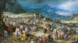 Jan Brueghel d. Ä., Der Kalvarienberg, 1598