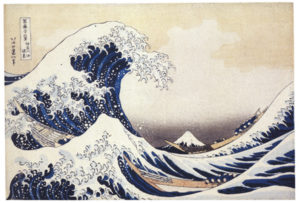 Hokusai Katasushika, Die große Welle vor Kanagawa, um 1830