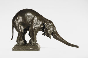 Rembrandt Bugatti, Asiatischer Elefant („er wird es schaffen“), 1907