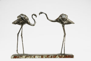 Rembrandt Bugatti, Zwei Flamingos, 1912 © Beide Fotos: Peter John Gates