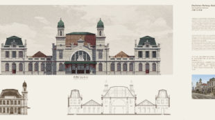 Dazhimen-Bahnhof, Wuhan, 1903 © Wuhan Engineering Design