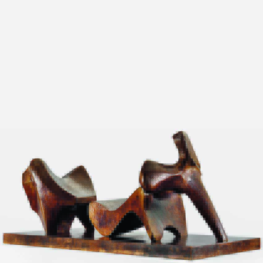 Henry Moore, Three Piece Reclining Figure No. 2: Bridge Prop, 1963, Tate, London: Presented by the artist 1978 © Reproduced by permission of The Henry Moore Foundation; Foto: Tate, London 2016