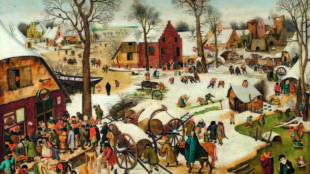 Pieter Brueghel d. J. nach Pieter Brueghel d. Ä., Die Volkszählung in Bethlehem, 1607, Liechtenstein. The Princely Collections, Vaduz–Vienna