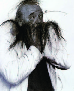 Arnulf Rainer, Ulrich Wildgruber, 1997/98 © Theaterwissenschaftliche Sammlung, Universität zu Köln; Foto: Christina Vollmert