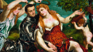 Paris Bordone, Allegorie (Mars, Venus, Victoria und Cupido), um 1560, Kunsthistorisches Museum Wien, Gemäldegalerie © KHM-Museumsverband