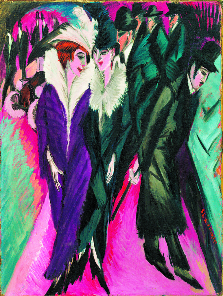 Ernst Ludwig Kirchner, Die Straße, 1913, The Museum of Modern Art, New York