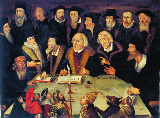 Martin Luther im Kreise von Reformatoren, 1625/1650 © Deutsches Historisches Museum