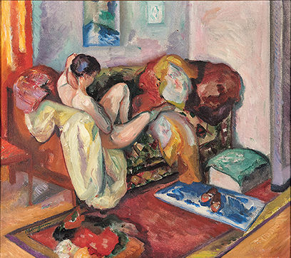 Manguin – Le divan, 1918
