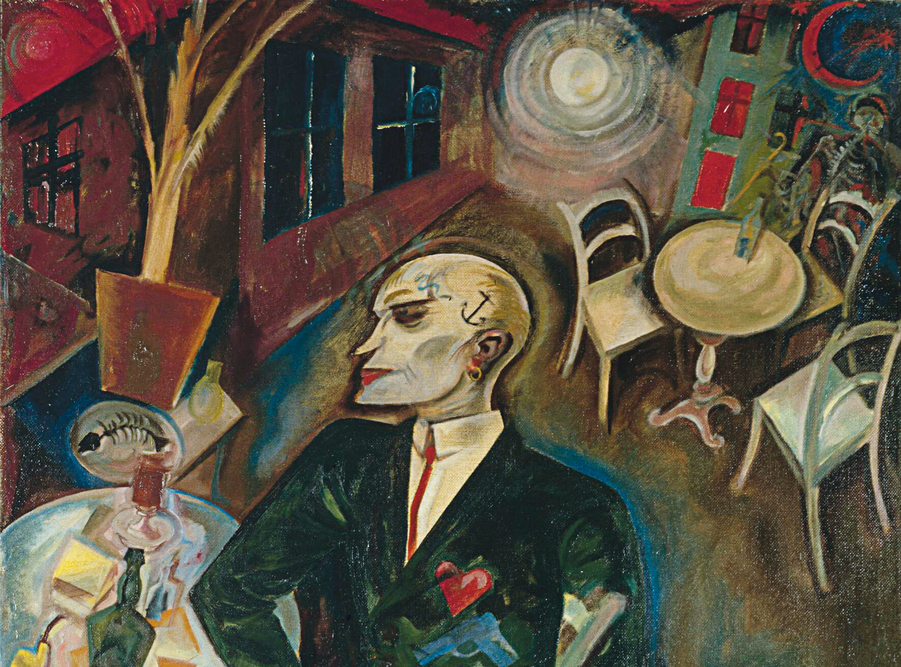 Abb. Grosz_Der Liebeskranke